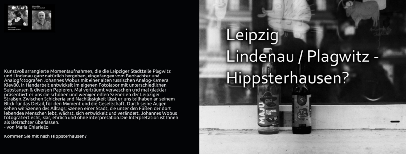Bildband mit Analogfotografien der Leipziger Szene