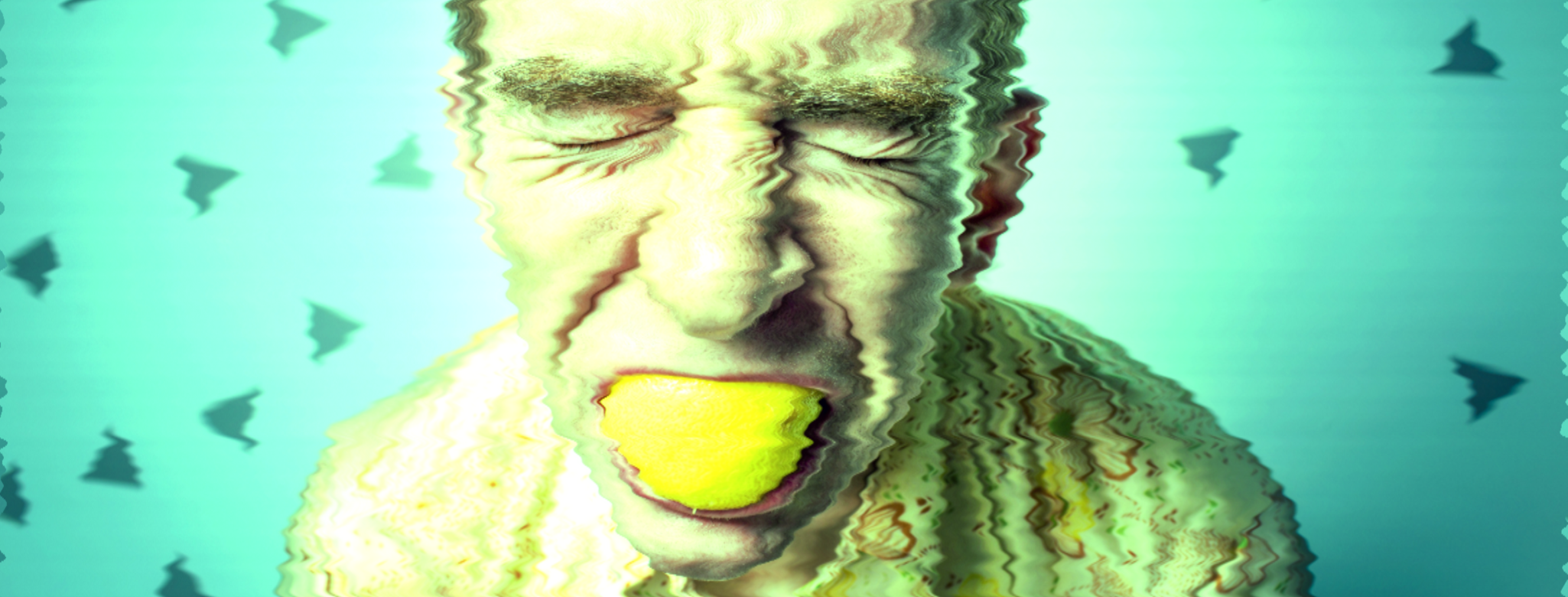 In Zitrone beißen