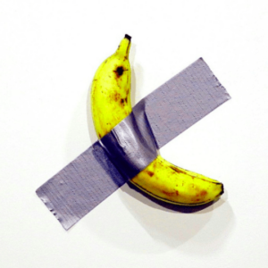 Banane mit Tape