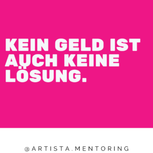 Kein Geld ist auch keine Lösung